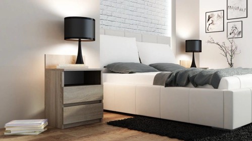 Stolik nocny VENTO 2S SONOMA