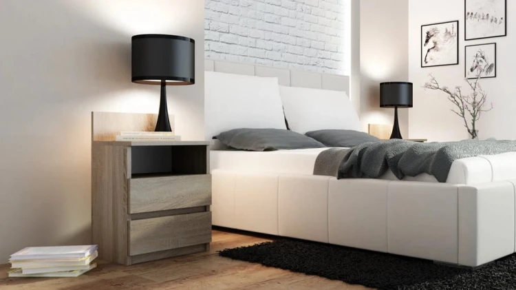 Stolik nocny VENTO 2S SONOMA